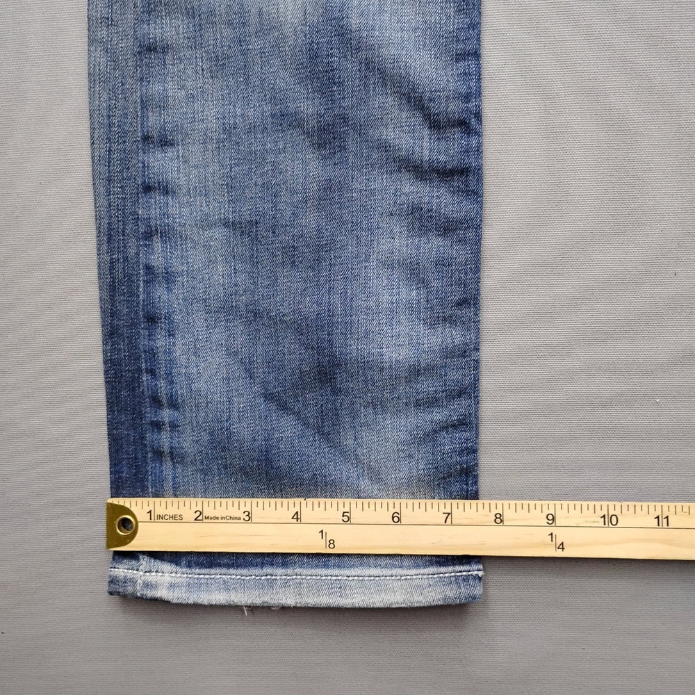 BKE Sabrina Bootcut Jeans Womens 28R Medium Wash Thick Stitch Low Rise Denim - Picture 2 of 9